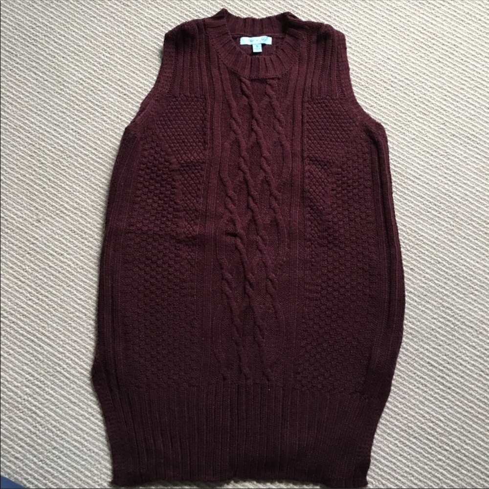 Sleeveless sweater size S. From a smoke free home.